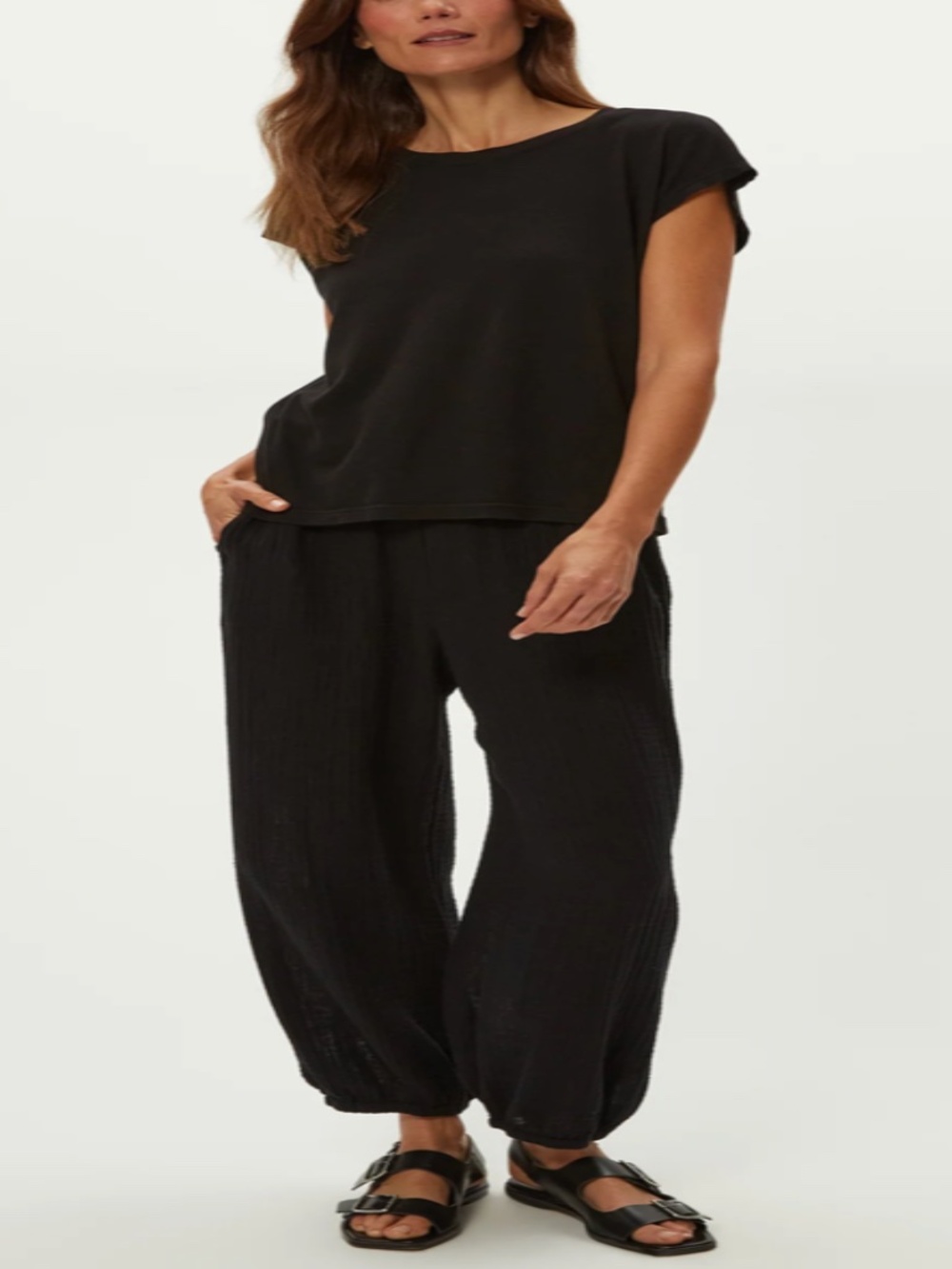 Michael Stars Elsa Gauze Jogger